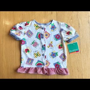 Gingham Vintage Schoolhouse Top NWT 4T